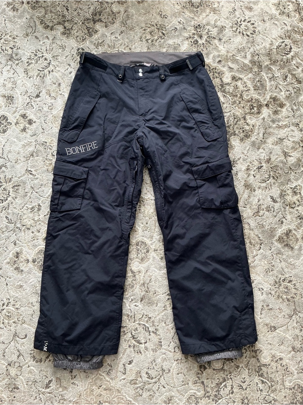 Men's BONFIRE Black Snowboard/Ski Pants⛷️🎿